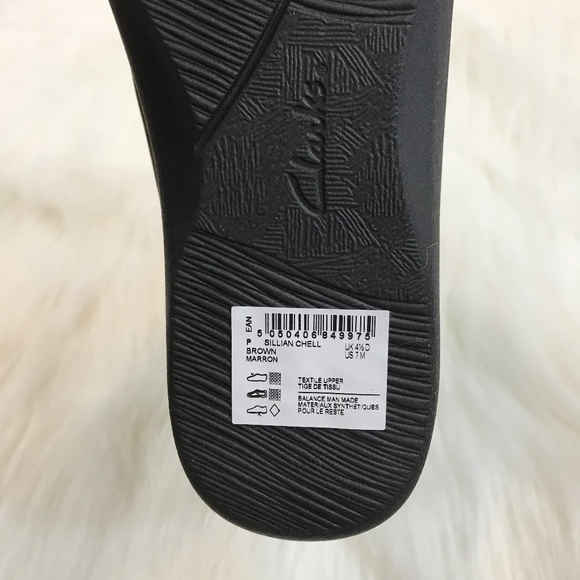 Clarks Brown Sillian Chell Booties - Picture 6 of 8